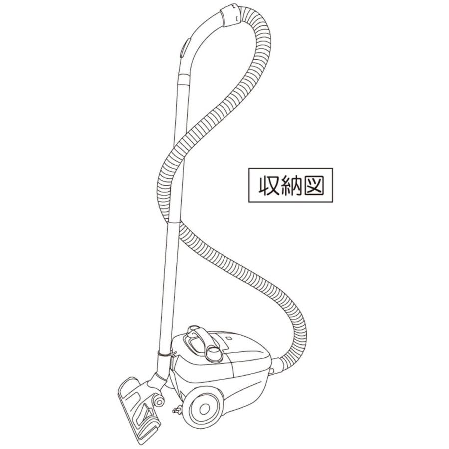 ゼピール ZEPEAL DVC-M1016-RD 紙パック式クリーナー キャニスター型 1L すき間ノズル付き レッド 新品 送料無料 | ZEPEAL | 06