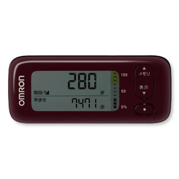 オムロン OMRON HJA-403C-R 活動量計 カロリスキャン Bluetooth/NFC通信機能搭載 レッド 新品 送料無料 | オムロン