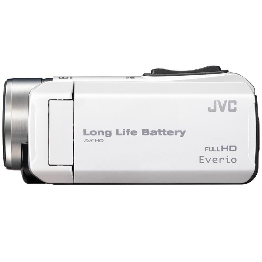 ビクター GZ-F200-W Everio ハイビジョンメモリービデオカメラ 32GB パールホワイト 新品 送料無料 | Victor(オーディオ) | 01