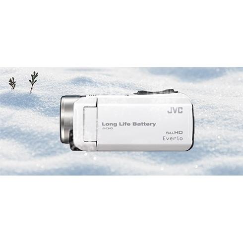 ビクター GZ-F200-W Everio ハイビジョンメモリービデオカメラ 32GB パールホワイト 新品 送料無料 | Victor(オーディオ) | 03