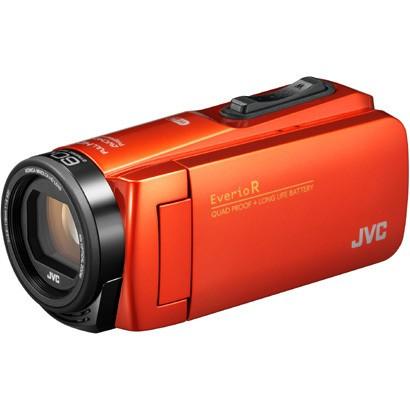 JVC GZ-RX680-D ハイビジョンメモリービデオカメラ EVerio Rシリーズ 64GB 防水 防塵 耐衝撃 ブラッドオレンジ 新品 送料無料 | Everio R