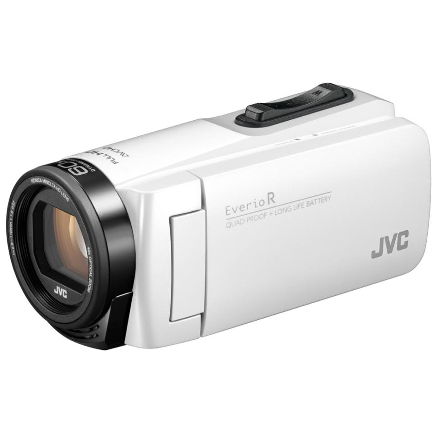 JVC GZ-R480-W ハイビジョンメモリービデオカメラ EVerio Rシリーズ 32GB シャインホワイト 新品 送料無料 | Everio R