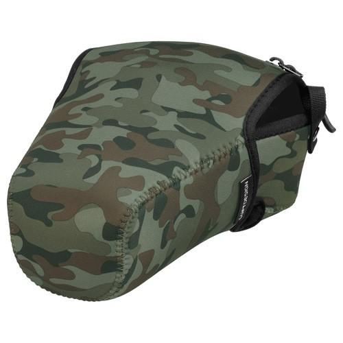 ハクバ HAKUBA DCS-03L120CM スリムフィット カメラジャケットL-120 カモフラージュ 新品 送料無料 | HAKUBA