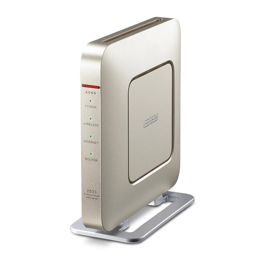 BUFFALO 無線LAN親機 11ac/n/a/g/b 1733+800Mbps AirStation ブラック WSR-2533DHPL2-BK Amazon | バッファロー 11ac対応 1733＋800Mbps 無線LANルータ