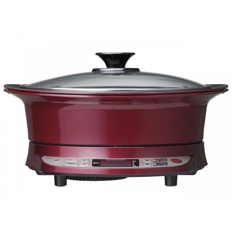 KOIZUMI KIH-1410/R 新品未使用 KOIZUMI（コイズミ） KOIZUMI KIH-1410R IHグリル鍋 レッド 新品 送料