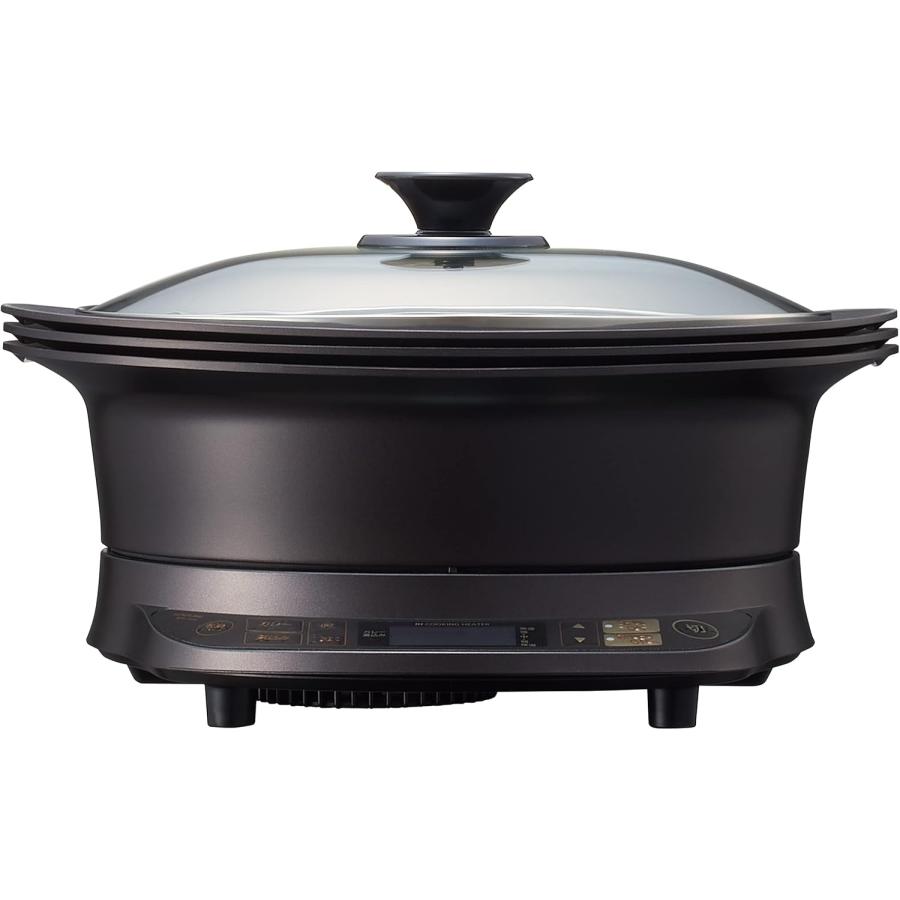 コイズミ KIH-1412/H IHグリル鍋 プレート付 ダークグレー 新品 送料無料 | KOIZUMI