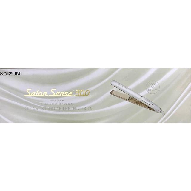 コイズミ KHS-8750W  Salon Sense 300 スチームストレートアイロン ホワイト 新品 送料無料 | サロンセンス300