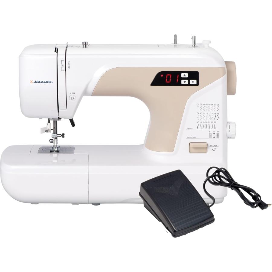ジャガー KJM-3102/W コンピューターミシン ホワイト 新品 送料無料 | ジャガーミシン