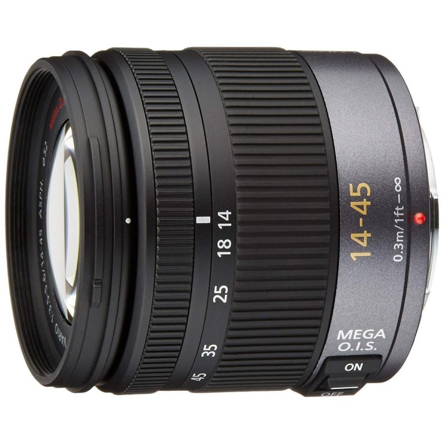 パナソニック Panasonic 標準ズームレンズ マイクロフォーサーズ用 ルミックス G VARIO 14-45mm F3.5-5.6 ASPH MEGA O.I.S. H-FS014045 新品 送料無料 | LUMIX Gシリーズ | 01