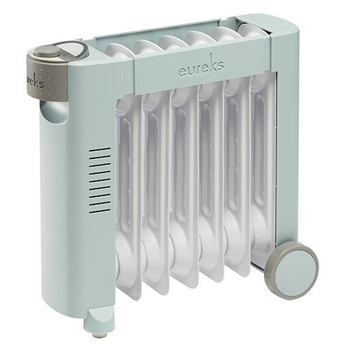 ユーレックス eureks VF-M7U-MG ミニオイルヒーター eureks-iシリーズ 1〜3畳 ミントグリーン 新品 送料無料 | ユーレックス