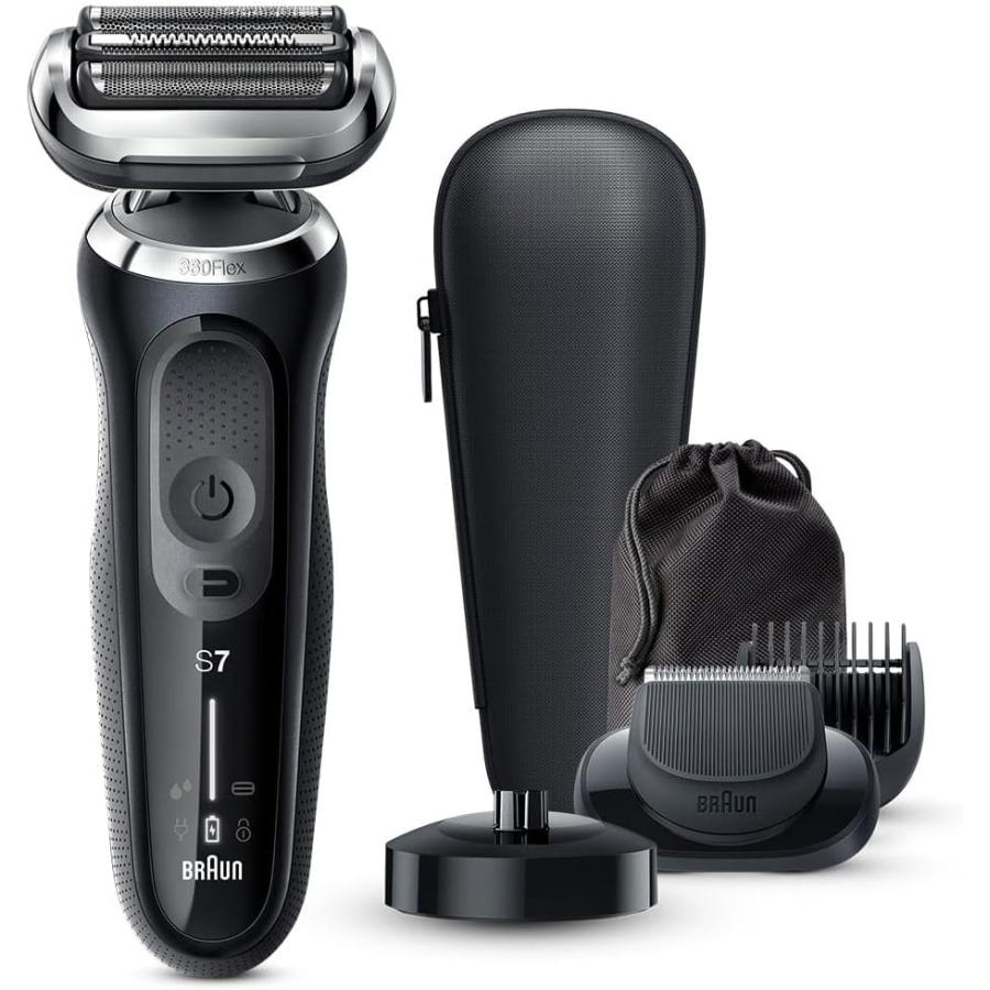 ブラウン 71-N4500cs-V シリーズ7 メンズシェーバー ブラック 新品 送料無料 | BRAUN Series 7