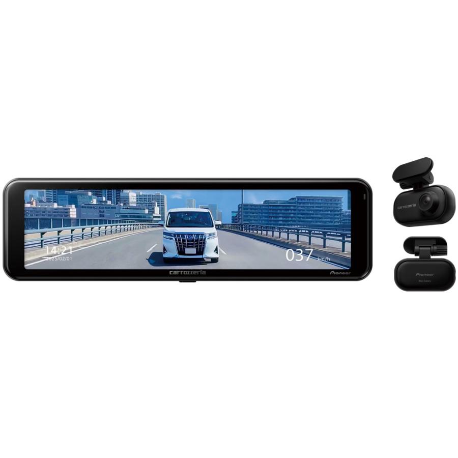 パイオニア ミラー型前後2カメラドライブレコーダー新品未使用！ Pioneer（パイオニア） VREC-MS700D カロッツェリア ドライブ