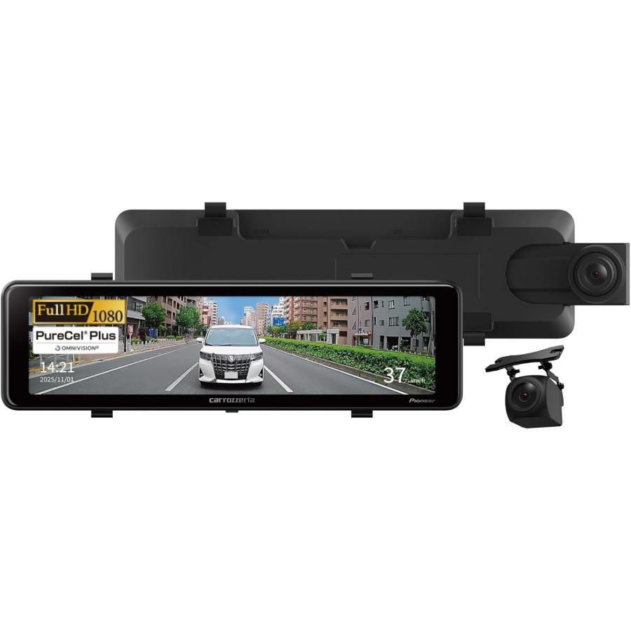 パイオニア VREC-MZ300D デジタルミラー型ドライブレコーダーユニット 前後2カメラ フルHD 新品 送料無料 | Pioneer