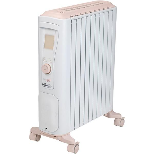 デロンギ DeLonghi RHJ75V0915-PK ベルカルド オイルヒーター 10畳から13畳 ピュアホワイト＋パウダーピンク 新品 送料無料 | デロンギ
