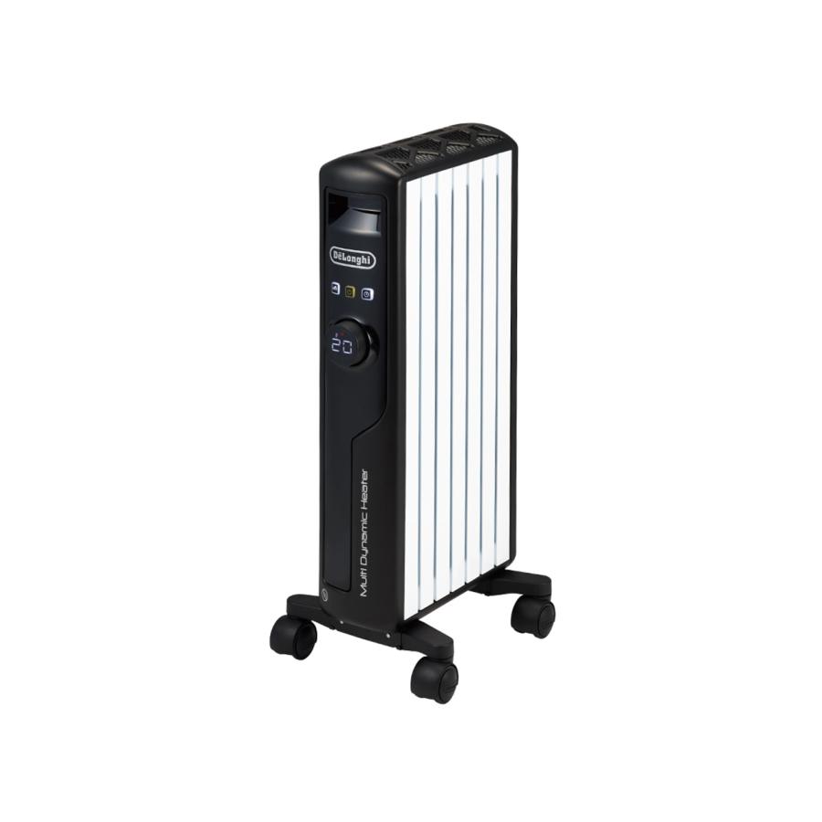 デロンギ MDHS09-BK デロンギ マルチダイナミックヒーター 6〜8畳 エコ運転モード 表面低温化設計 ピュアホワイト+マットブラック 新品 送料無料 | デロンギ