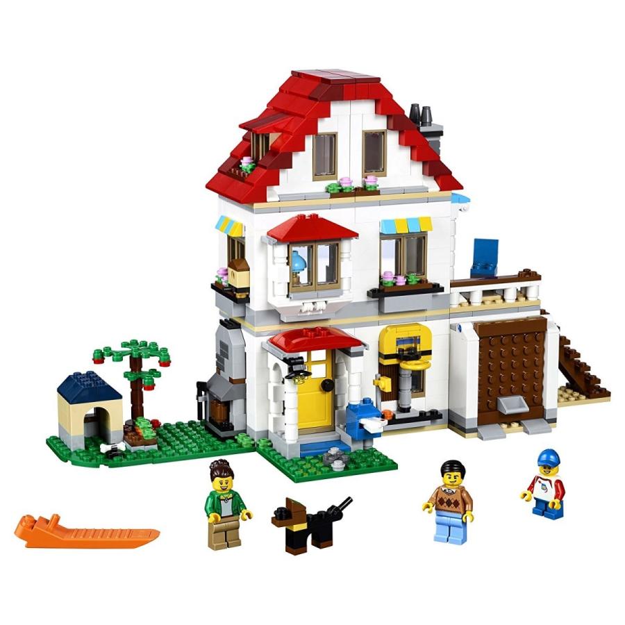 アウトレット 箱痛み有 レゴ LEGO クリエイター ファミリーコテージ 31069 新品 送料無料｜eightloop｜02