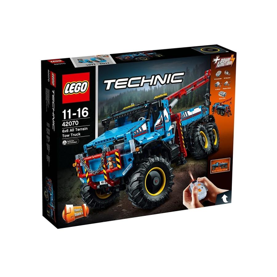 レゴ LEGO テクニック 6x6 全地形マグナムレッカー車 42070 新品 送料無料 | LEGO