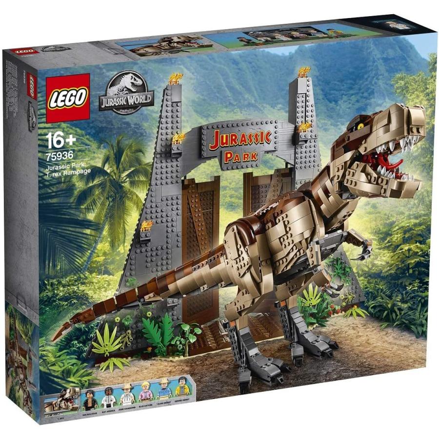 LEGO 75936 ジュラシック・ワールド ジュラシック・パーク T-レックスが大暴れ 新品 送料無料 | LEGO