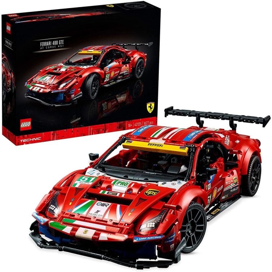 LEGO（レゴ） LEGO 42125 テクニック フェラーリ 488 GTE AF コルセ