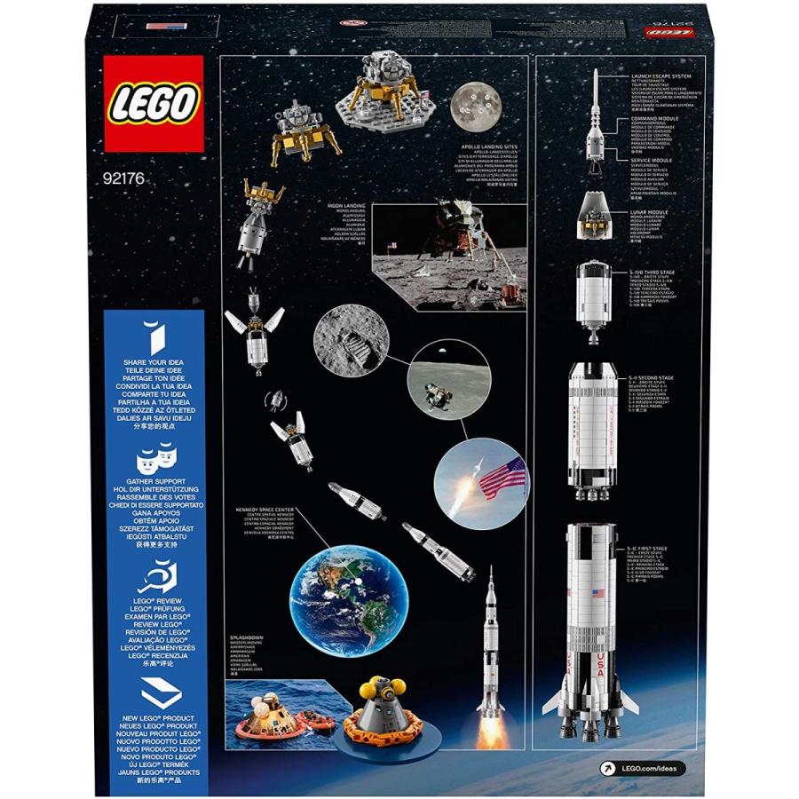 LEGO 92176 レゴ アイデア NASA アポロ計画 サターンV 新品 送料無料 | LEGO | 01