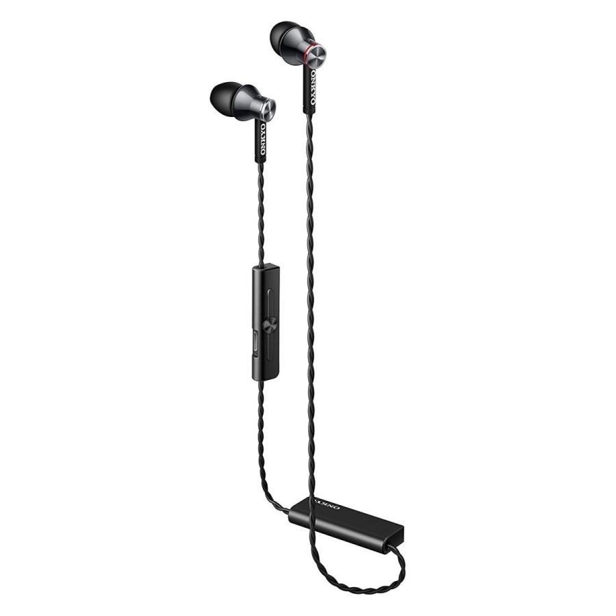 オンキヨー ONKYO E200BTB Bluetoothイヤホン ブラック リモコン マイク付 新品 送料無料 | ONKYO