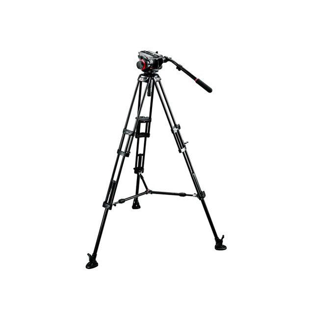 マンフロット 504HD・546BK ビデオキット ツイン MSタイプ  新品 送料無料 | Manfrotto