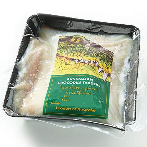 ミートガイ クロコダイル テールフィレ肉 ブロック肉 (700g) ワニ肉 鰐肉 Crocodile Tail Filets 1kg_6