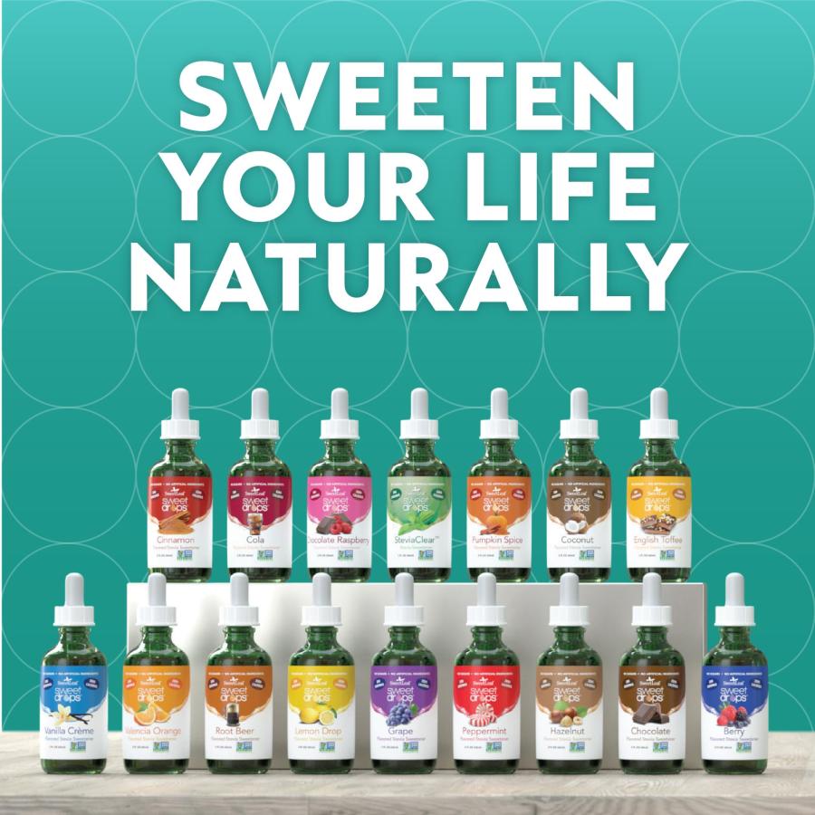 SweetLeaf リキッドステビア、クリア、バニラ、2流体オンス_2