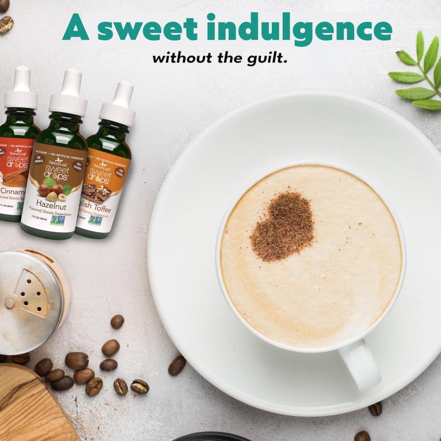 SweetLeaf リキッドステビア、クリア、バニラ、2流体オンス_4