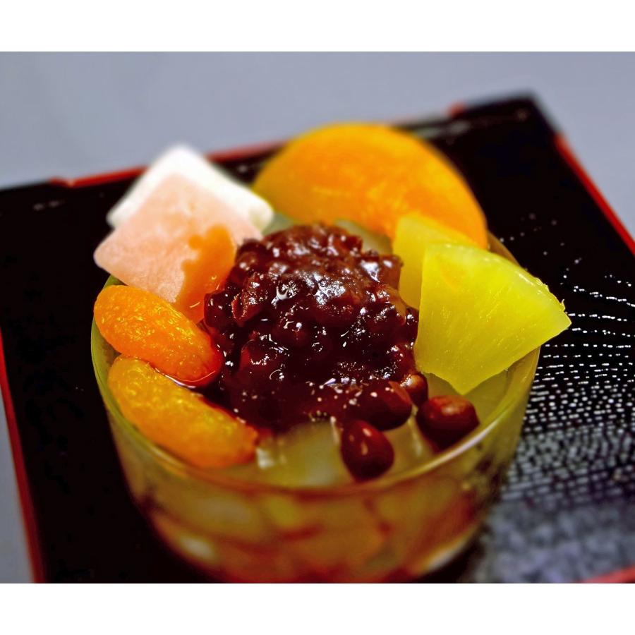 横濱 銚子屋 あんみつ 北海道 小豆 100％ スイーツ 210g×12個