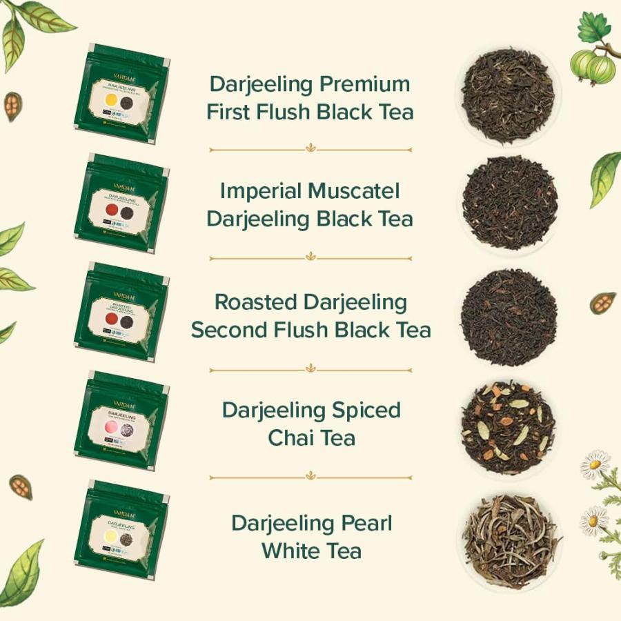 Vadamu / Darjeeling tea・10 kinds black tea sample pack / ５０ Cup min | １００ｇ_3