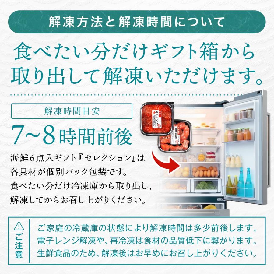 島の人 北海道 高級 海鮮 6種ギフト 島の人セレクション 2〜3人前_7