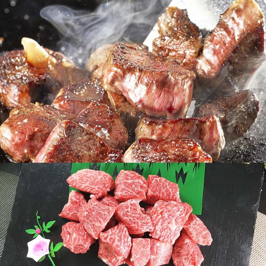【創業90年の高級和牛専門店】佐賀牛 宮崎牛 サイコロステーキ A5 500g 国産 高級 黒毛和牛 ステーキ 和牛 牛肉 肉 ギフト 焼肉 肉のやまの画像