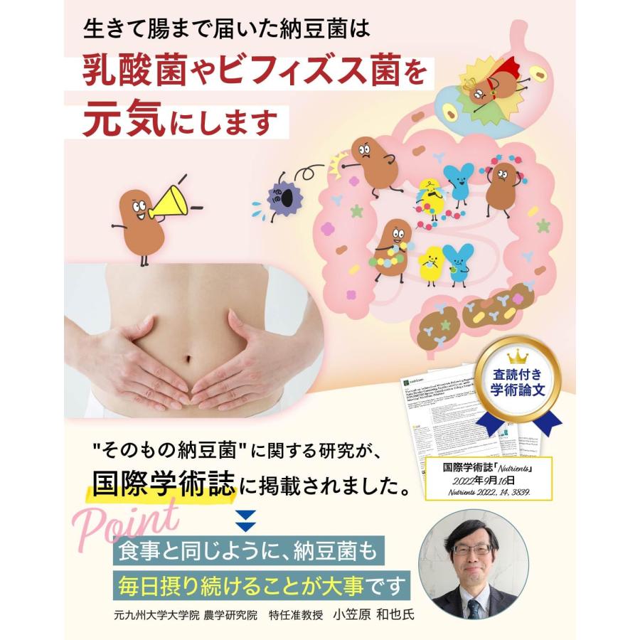 sonomono こな納豆 (匂い粘り控えめ) 納豆菌が生きている！農薬・化学肥料不使用 国産 大豆100%・完全無添加 パウダー (150g+ボトルの画像