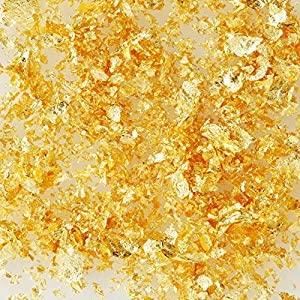 金の舞 切り廻し 食用金箔 紙筒 0.04g 金粉 箔一 HAKUICHI (10本)_4