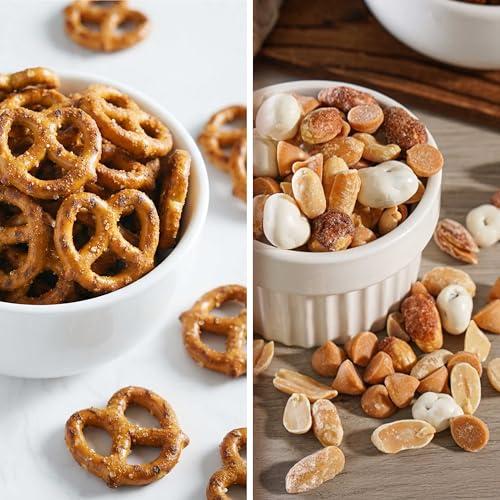 Broadway Basketeers グルメギフトバスケット 父の日のギフトバスケット、チョコレートスナックギフトバスケット 家族 彼と彼女 男性