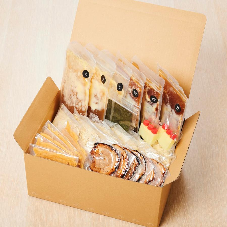 AFURI 公式 らーめん食べ比べセット 6食入 ( 柚子塩 3 / 柚子醤油 3 / 冷凍 / 具材付き ) アフリ ラーメン アソート お取り寄せ_5