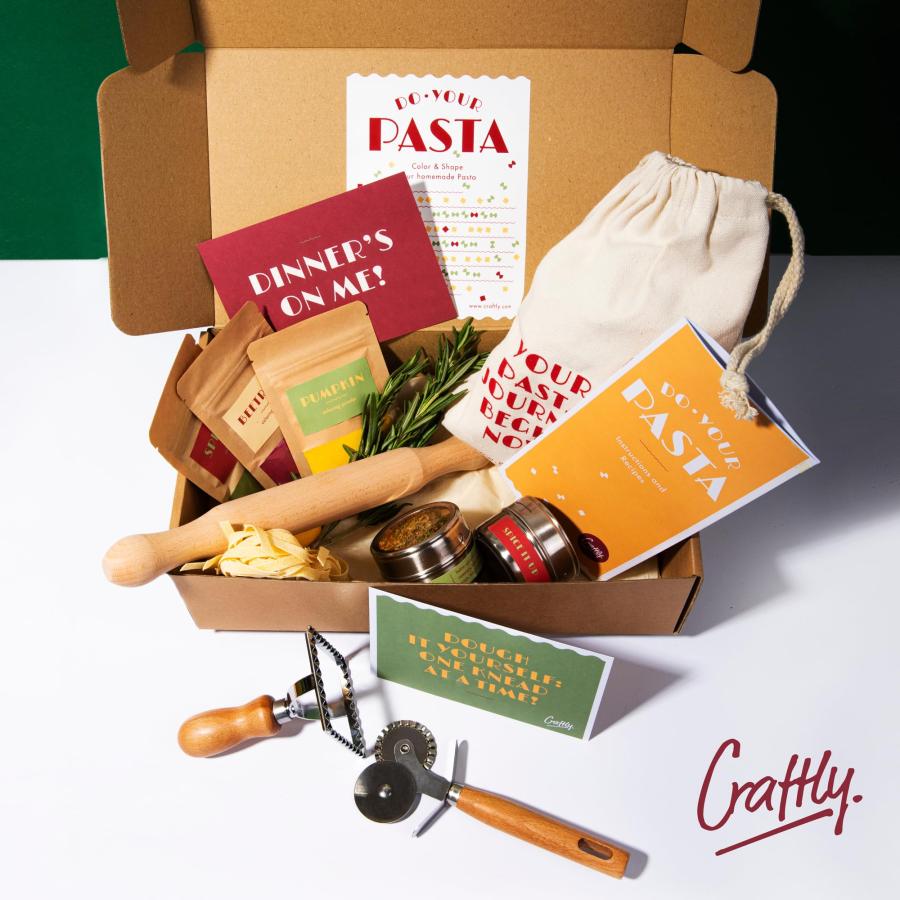 DO YOUR PASTA | DIYパスタ作りキット | グルメパスタセット | オールインワンセット | 初心者や経験豊富な料理人への素晴らしいギ_6