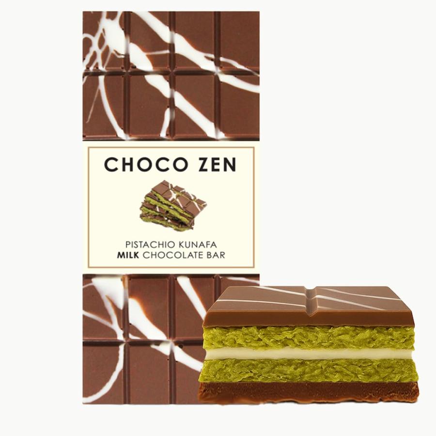 CHOCO ZEN チョコゼン ドバイチョコ (ミルク) 100g クナーファ
