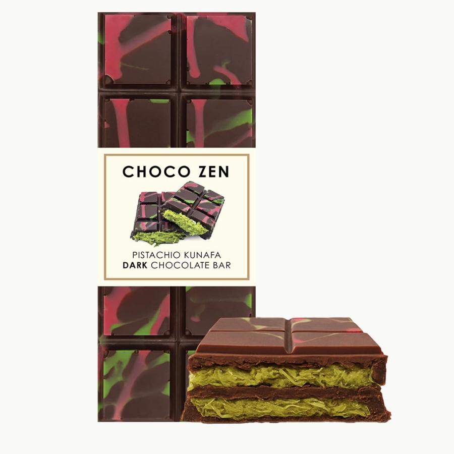 CHOCO ZEN チョコゼン ドバイチョコ (ダーク) 65g クナーファ(カダイフ