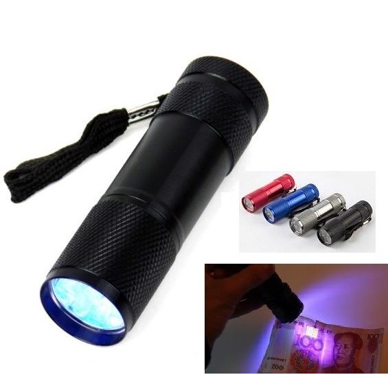 ブラックライト Uv 9led 紫外線ライト ハンディーライト ジェルネイル硬化 汚れ確認 R10 Jhx Otsiddugky