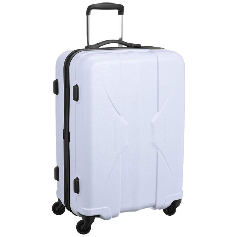 サンコー スーツケース ジッパー 四季颯 日本製 消音 静音キャスター Psk1 59 53l 59 Cm 2 8kg ホワイト Winestyles Jp