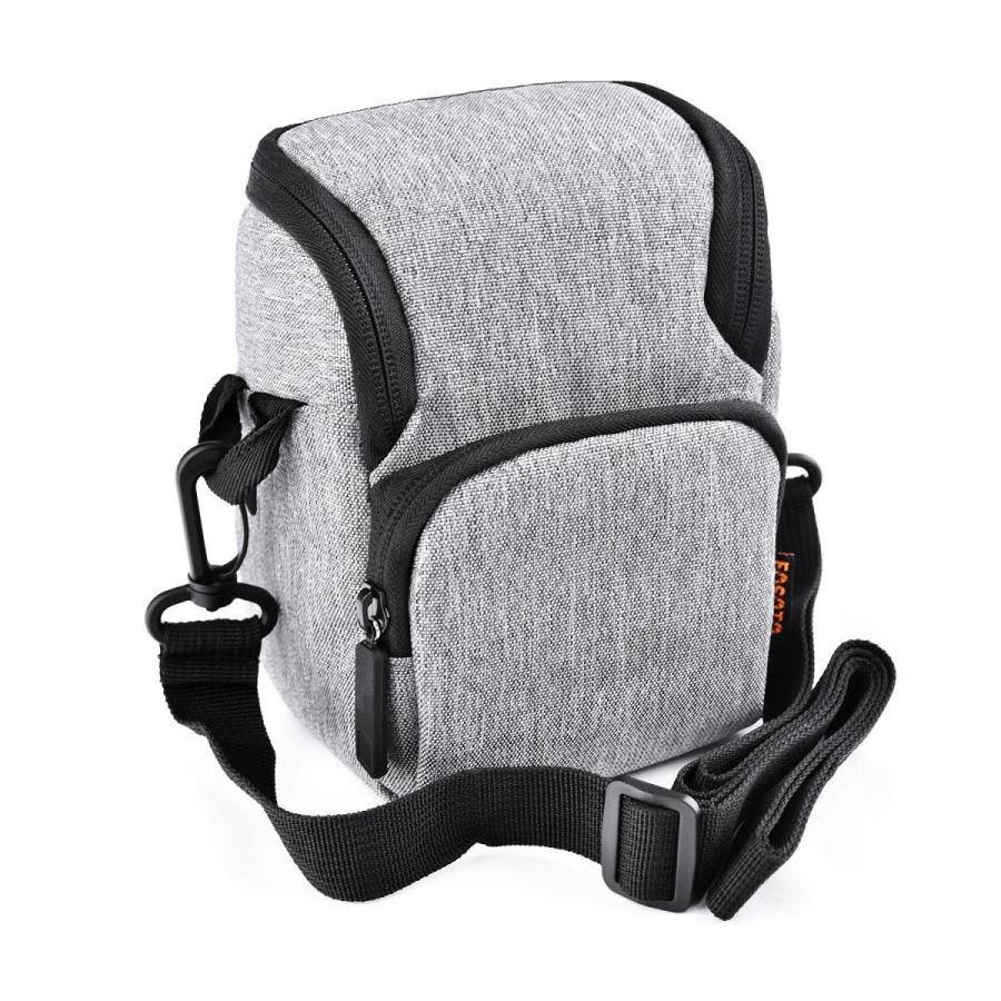 Fosoto カメラバッグ ミラーレス一眼 デジカメ ビデオ コンパクトカメラケース おしゃれ 女子 メンズ 防水nikon 1 J5 J2 Angbar Kotabogor Go Id