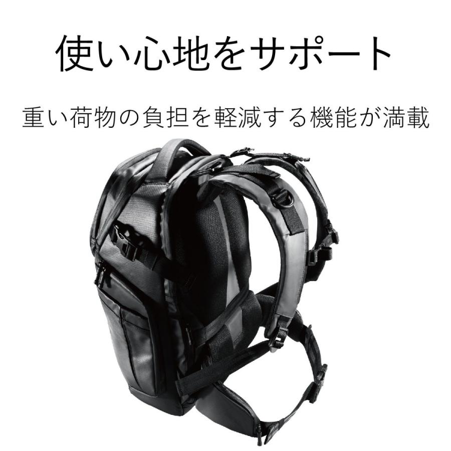 エレコム Graph Gear Neo プロカメラバッグ バッグパック パソコン収納スペース付 ブラック Dgb P01bk Sagaretxe Net