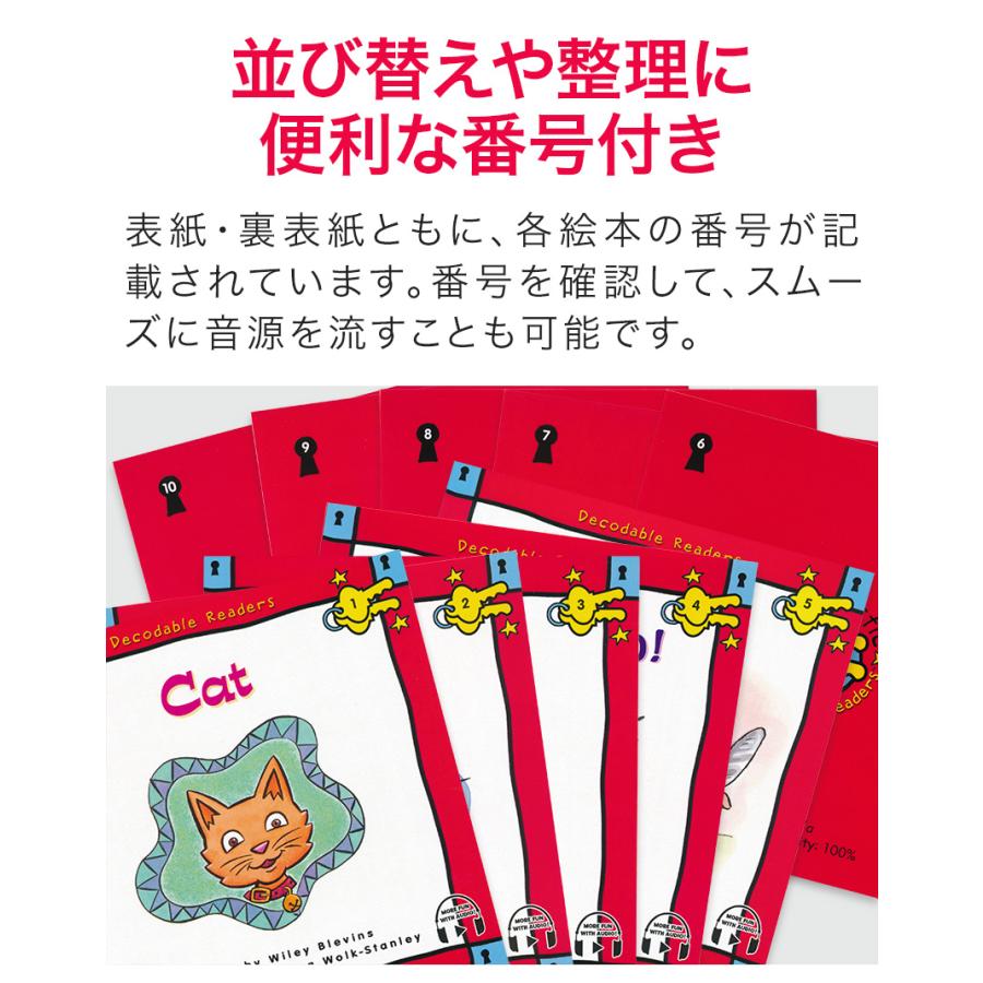 SCHOLASTIC Decodable Readers レベルA アプリ 音声付き 英語絵本 20冊