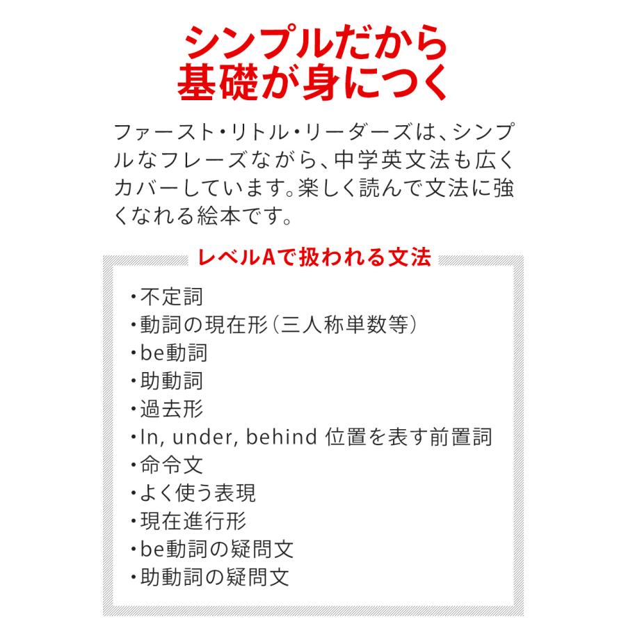 First Little Readers LEVEL A WITH STORYPLUS 音声付き 正規品 幼児