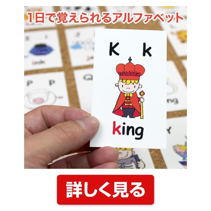 英語絵カード アルファベット 26枚セット 送料無料 カード 幼児 1歳 2