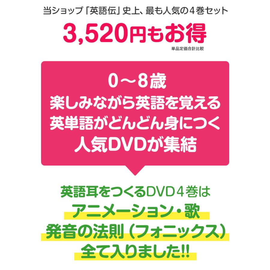 NEW Goomies と Pinkfongなど DVD 4巻 セット 幼児 子供 英語 教材