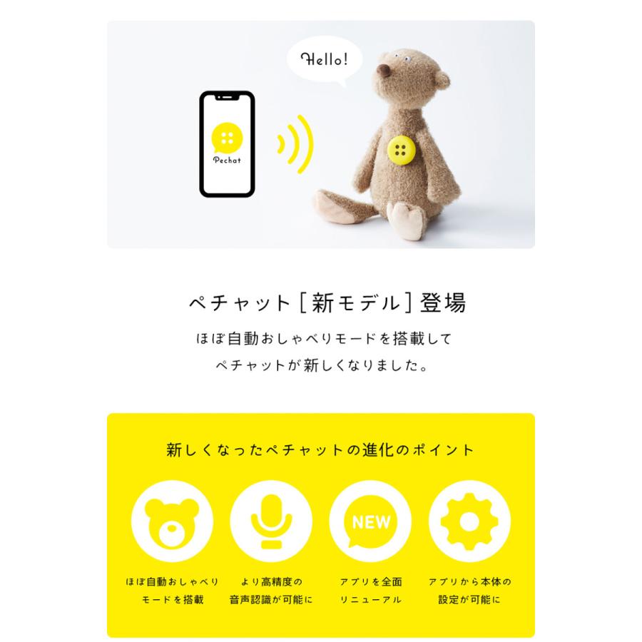 Pechat 新モデル ペチャット 正規販売店 送料無料 おもちゃ ボタン 日本製 ボタン型 スマホ Bluetooth スピーカー 1歳 1歳半 2歳 3歳 4歳 ぬいぐるみ しゃべる Hak Pechat 英語伝 Eigoden 通販 Yahoo ショッピング