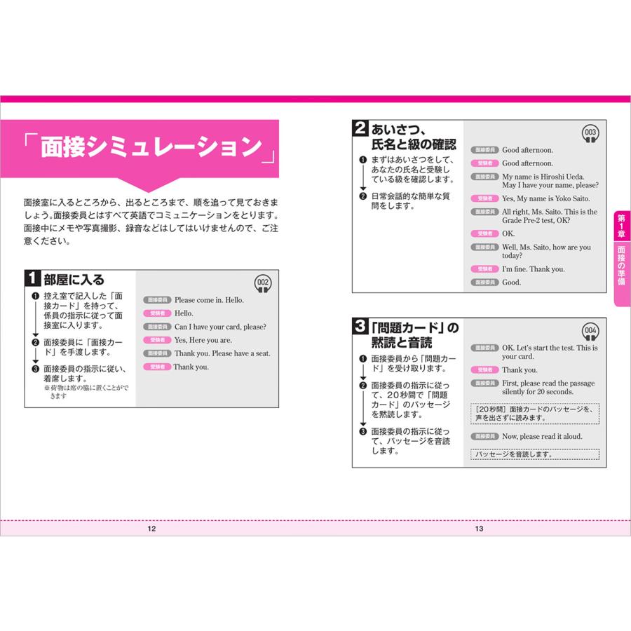 英検準2級 面接大特訓 音声DL版 面接動画付 Jリサーチ出版 英検
